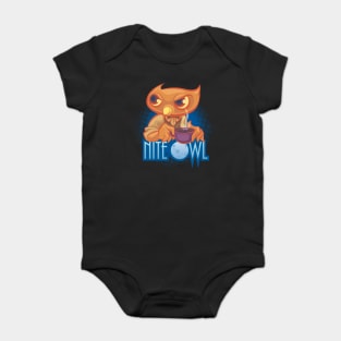 nite owl Baby Bodysuit